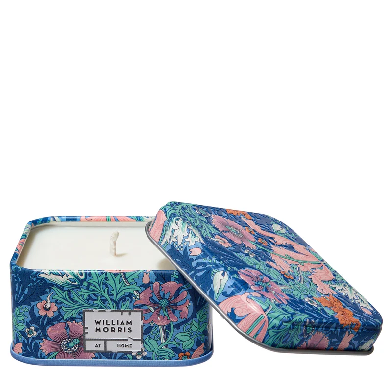 William Morris At Home - Beautiful Sleep Geurkaars | Lavendel, Cederhout, Koriander & Vetiver | 90 g