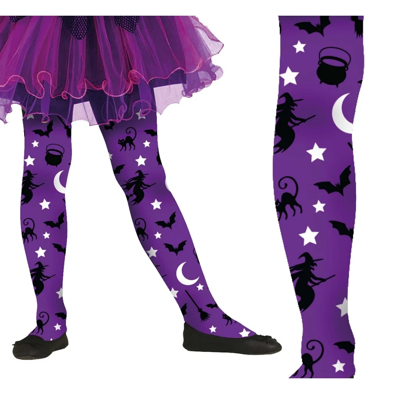 Paarse Panty Middernacht Heks Kind