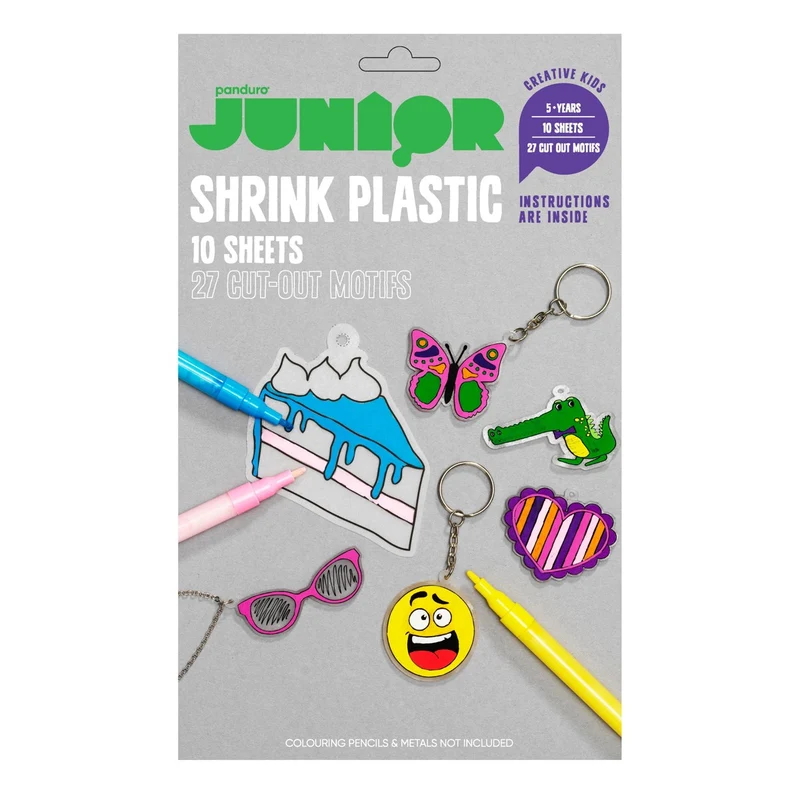 Panduro Junior - krimpfolie - 10 x A5 met motief