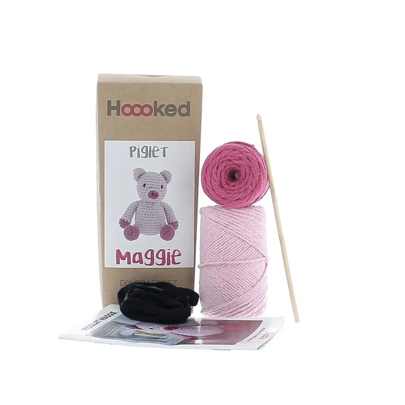 Hoooked DIY kit - Piglet Maggie - blossom
