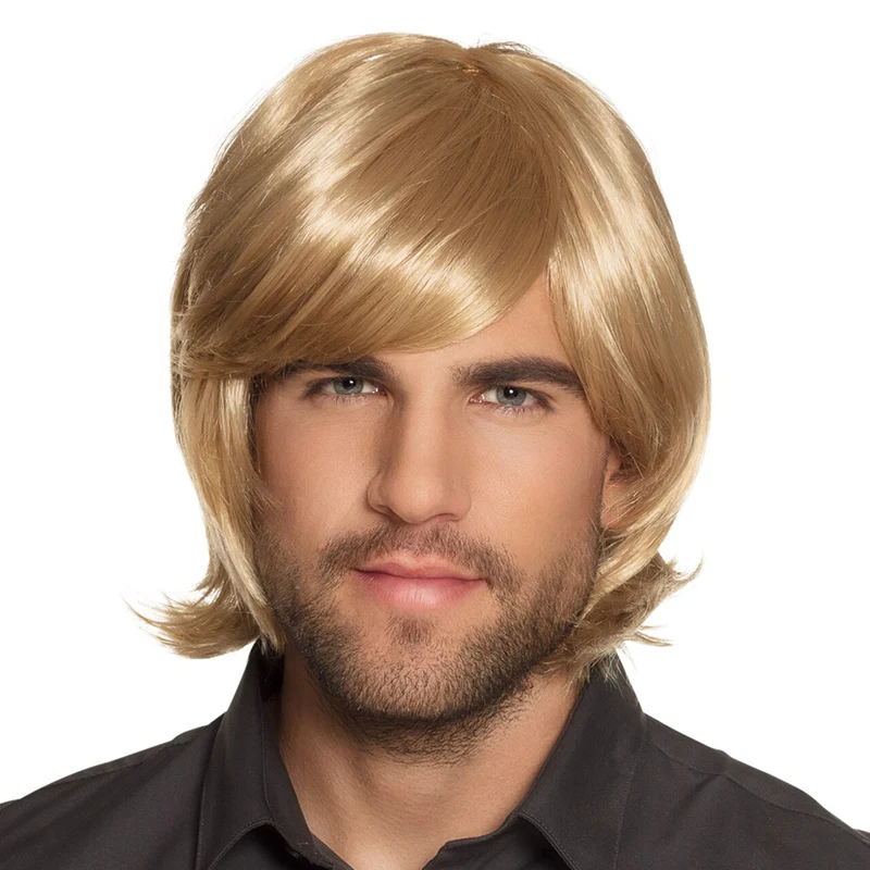 Pruik Hank De Hunk Blond