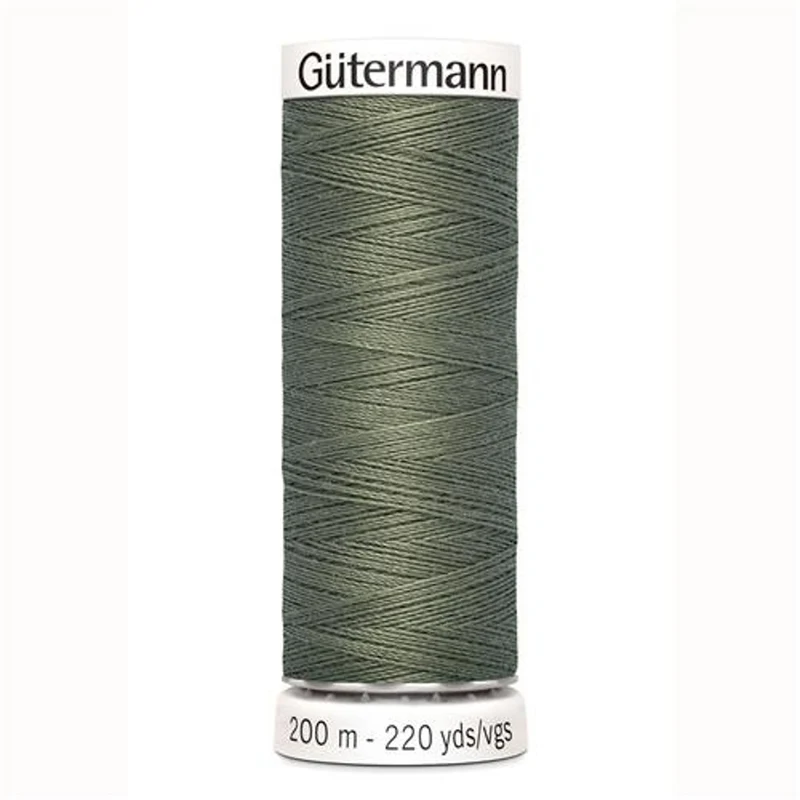 Gütermann naaigaren - universeel - 824 midden olijf