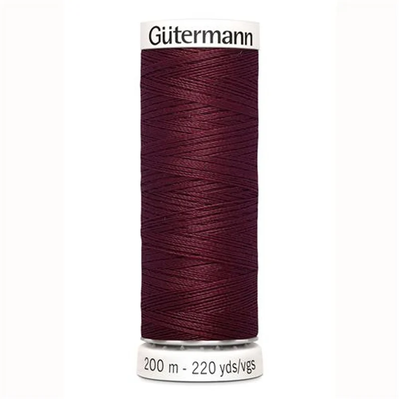 Gütermann naaigaren - universeel - 369 bordeaux