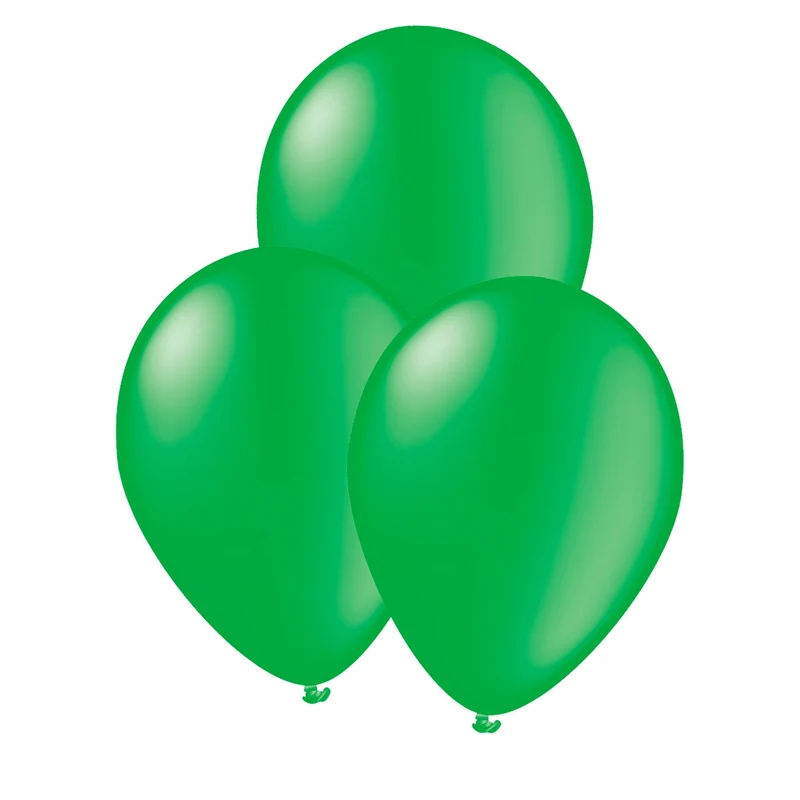 Latex Ballonnen Groen 10 Stuks