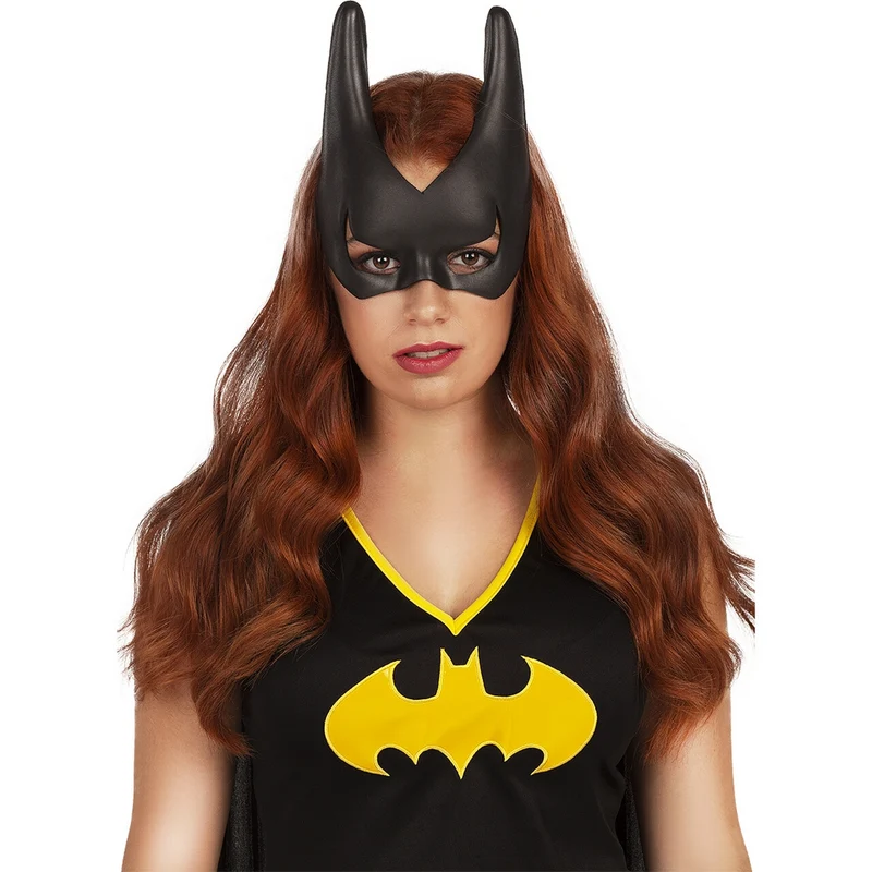 Zwart Batgirl Masker