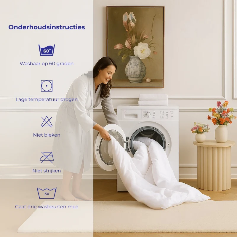 Vitality Pur - Sky Comfort Matrasbeschermer - 2-in-1 comfort & bescherming - 140x200cm