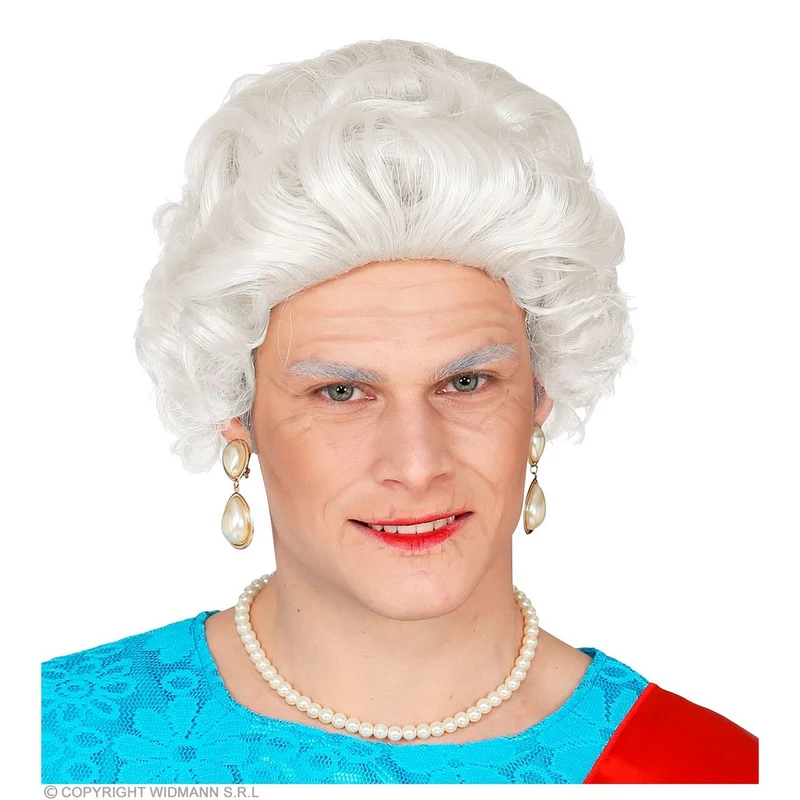 Pruik Koningin Van Engeland Lizzy