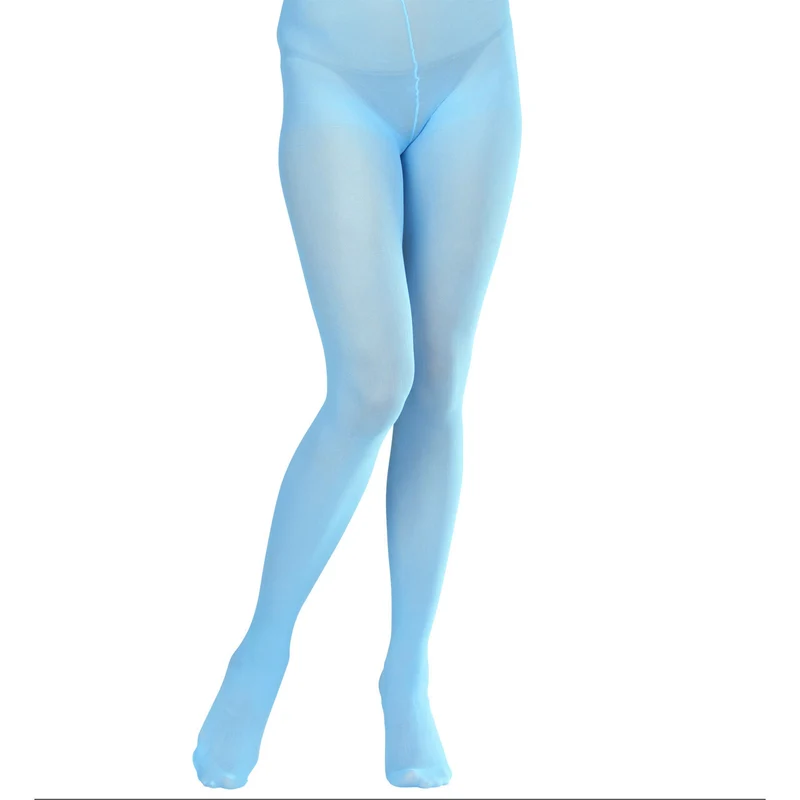 Doorzichtige Panty Azuurblauw