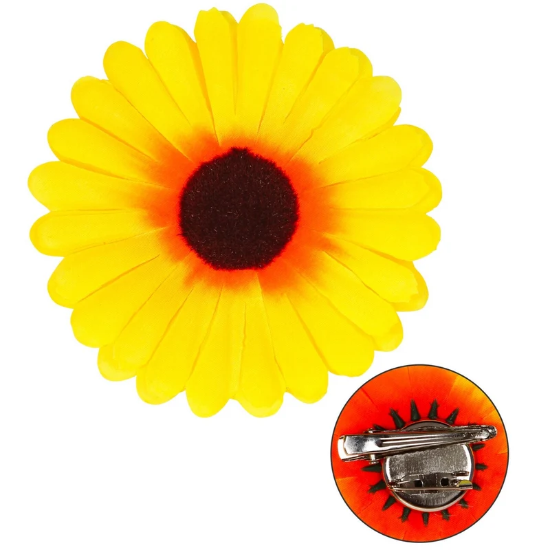 Haarclip En Speld Zonnebloem