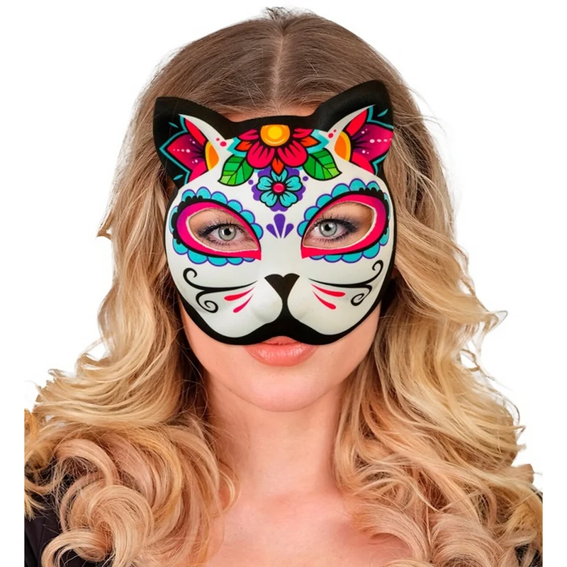 Masker Day Of The Dead Kat