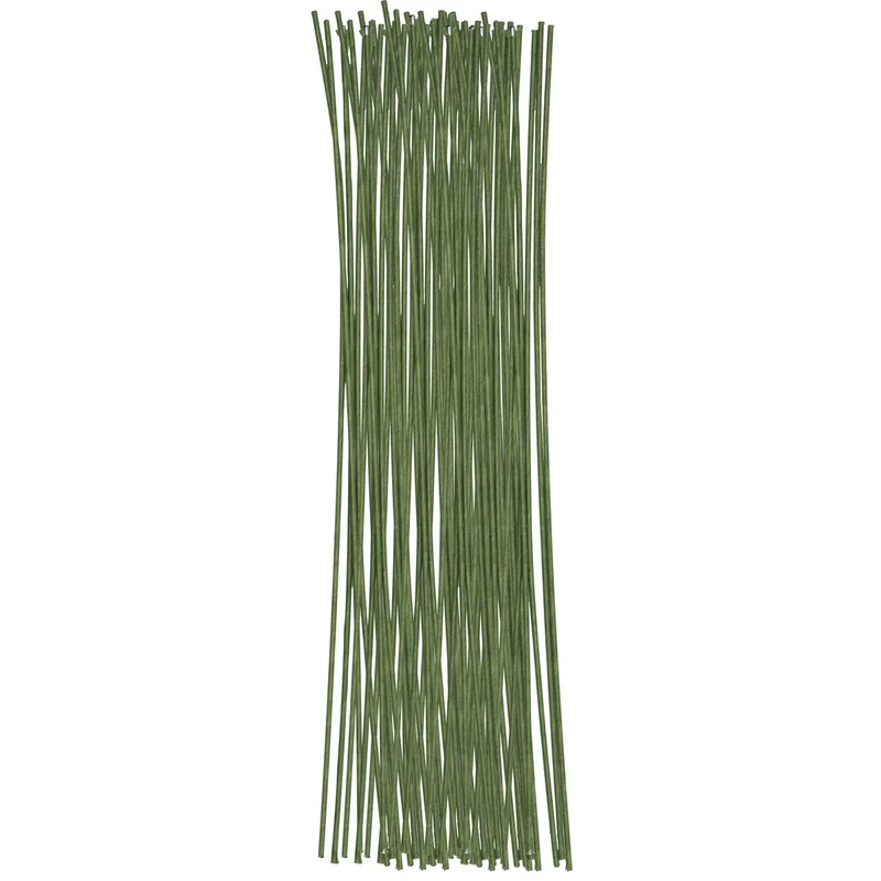 Bloemendraad - 30 cm/2 mm - 50 stuks - lichtgroen
