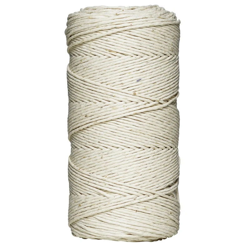 Hennep touw - 110 meter - wit
