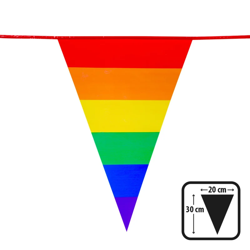 Vlaggenlijn Regenboog Feest