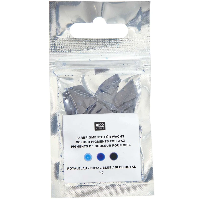 Kaarsen pigment - 5 gram - koningsblauw