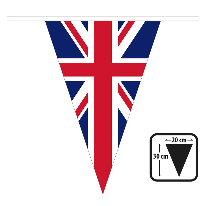 Vlaggenlijn Engeland Union Jack