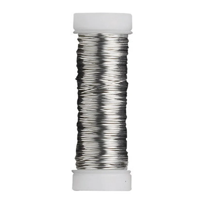 Wikkeldraad - 0,4 mm - 30 meter - zilverkleurig