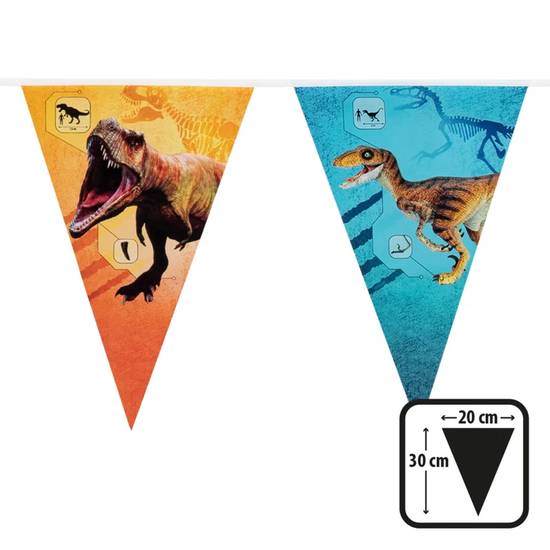 Vlaggenlijn T-Rex Dino Feest