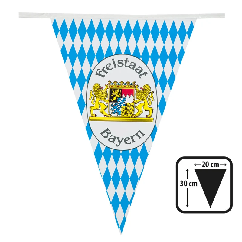 Vlaggenlijn Freistaat Bayern Oktoberfest