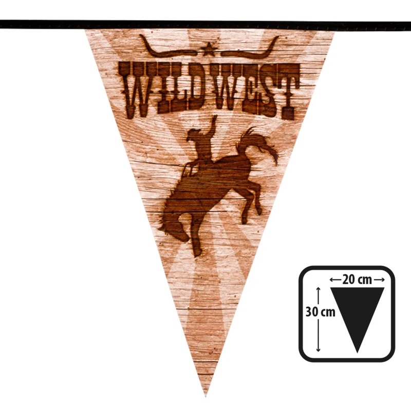 Vlaggenlijn Wild West