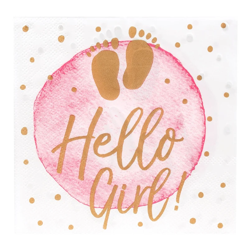 Servetten Hello Girl!