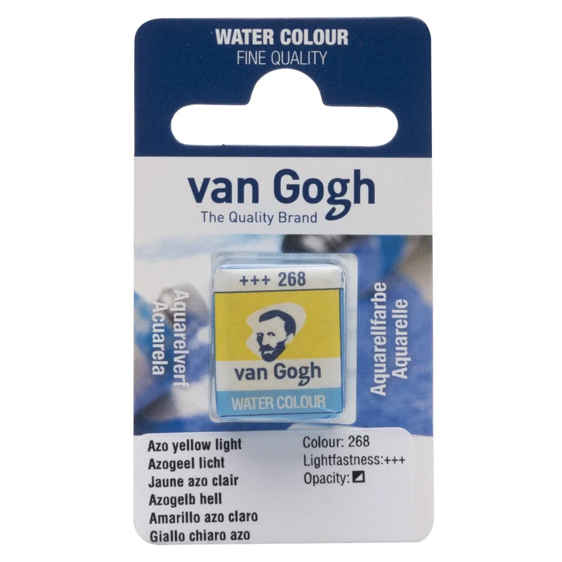 van Gogh aquarelverf - napje - azogeel licht 268