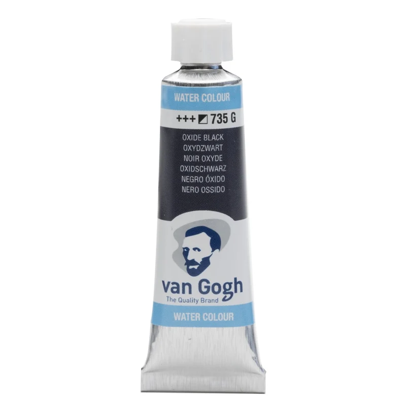 van Gogh aquarelverf - tube - 10 ml - oxydzwart 735