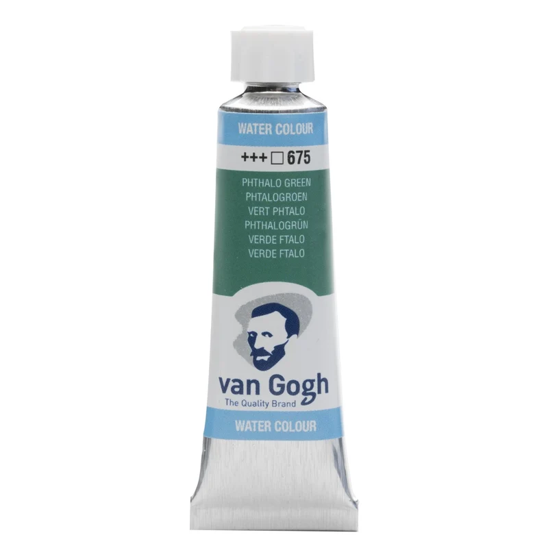 van Gogh aquarelverf - tube - 10 ml - phtalogroen 675
