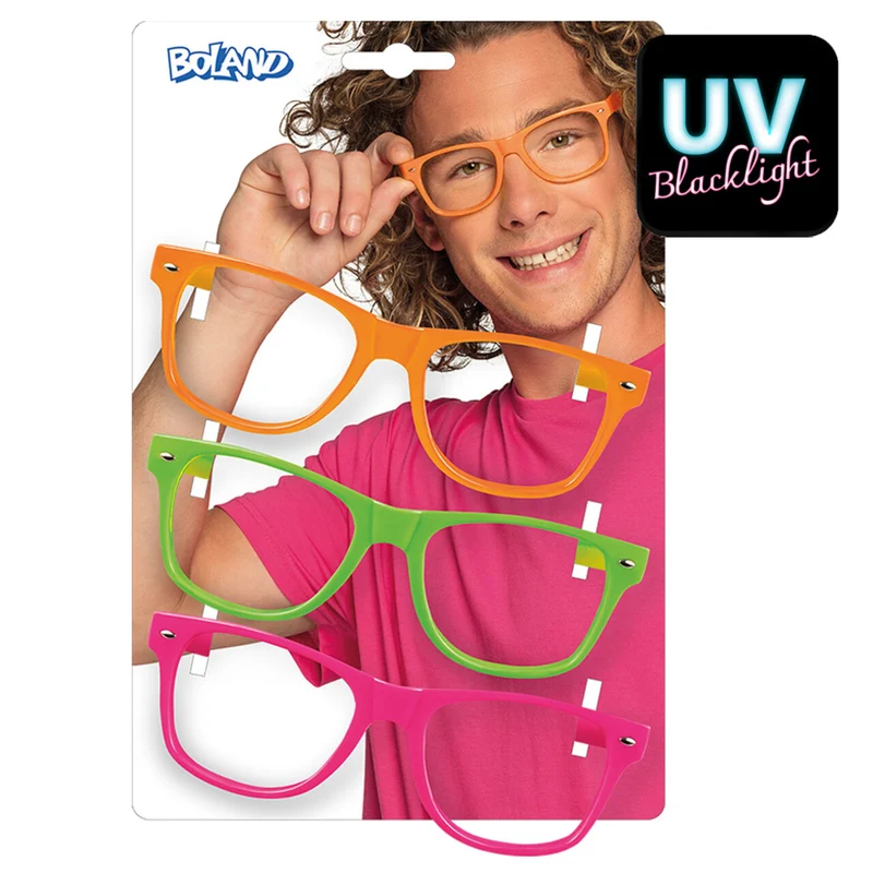 Set Van 3 Neon Brillen