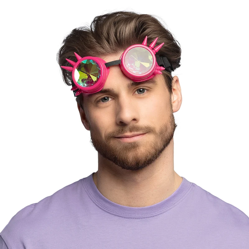 Pink Energy Spiky Bril