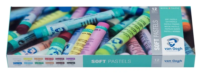 van Gogh pastelkrijt set - 12 basiskleuren