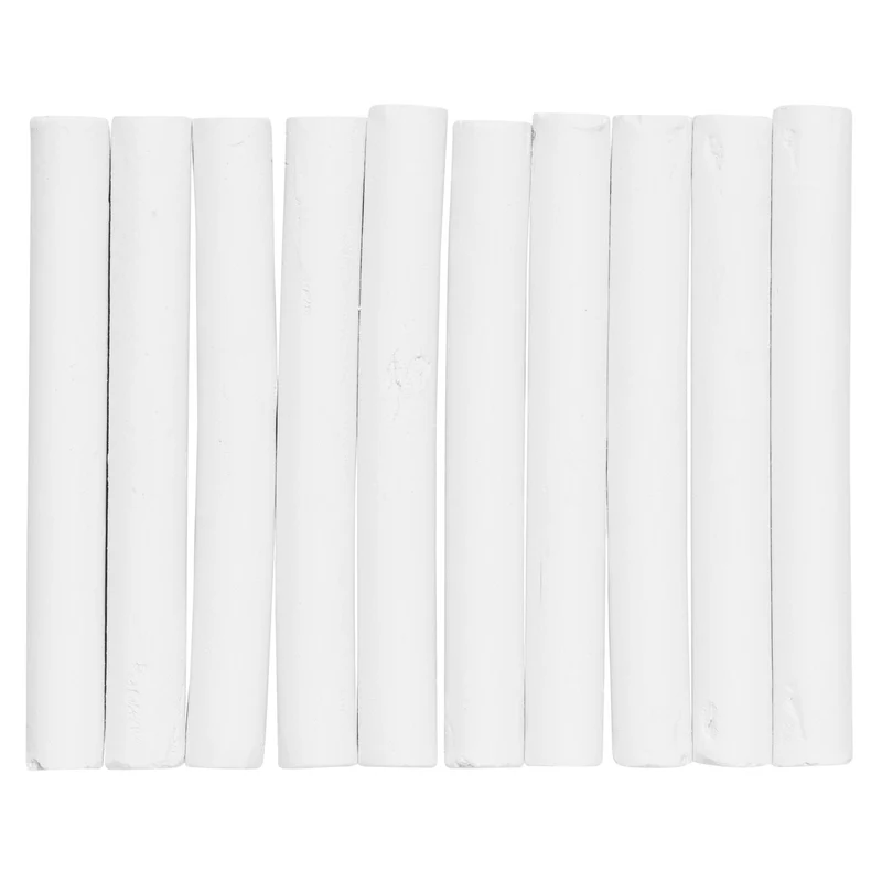 Schoolbordkrijt - 10 stuks - wit