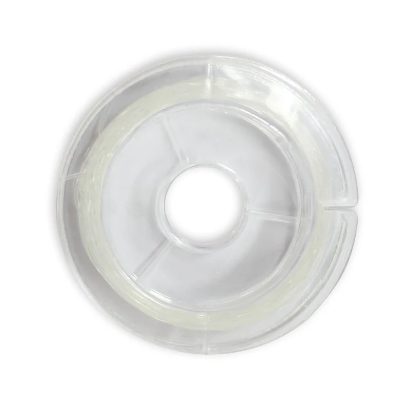 Elastisch nylondraad - 0,5 mm - 10 meter - transparant