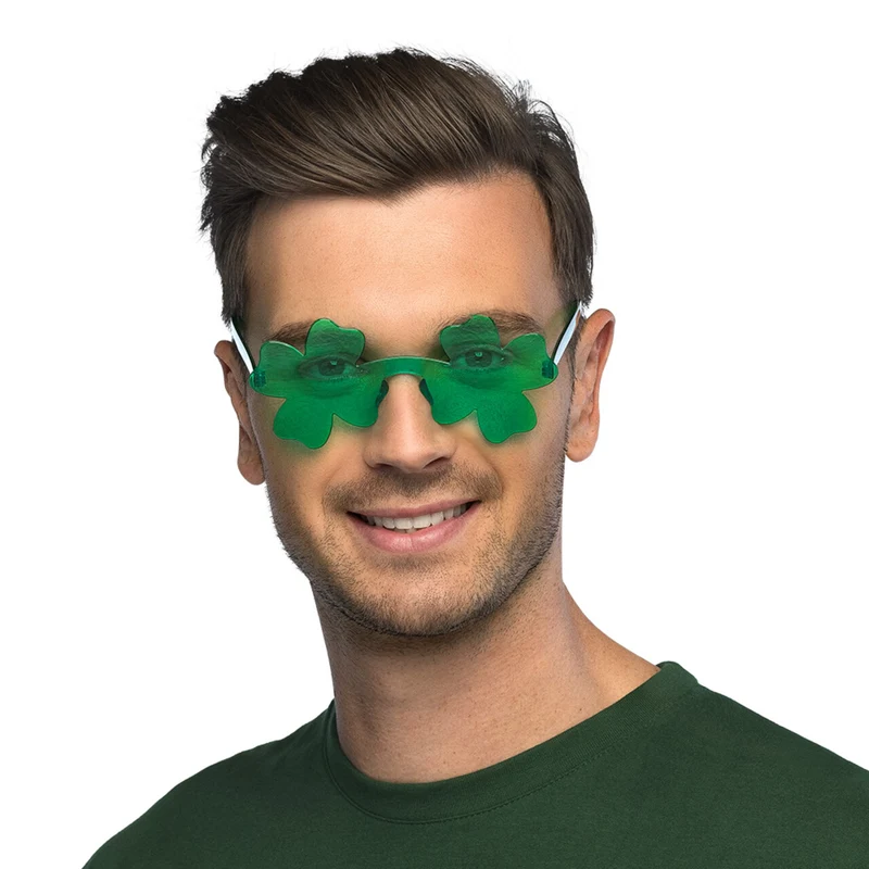 St. Patricks Day Klaver Bril