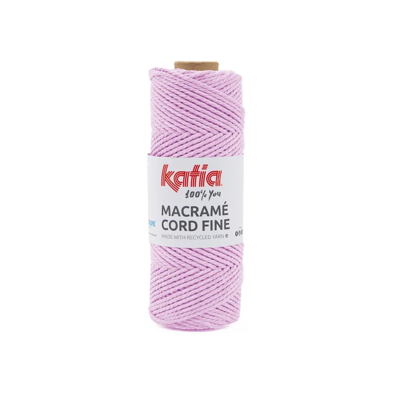 Katia Macramé Cord Fine - lila 213