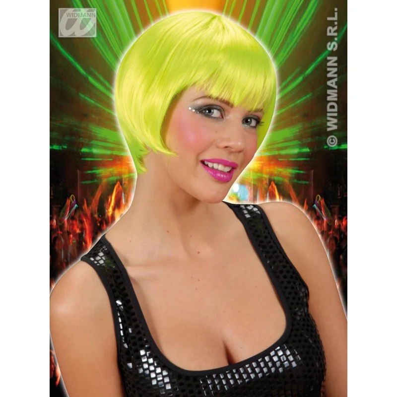 Pruik, Rave Neon Groen