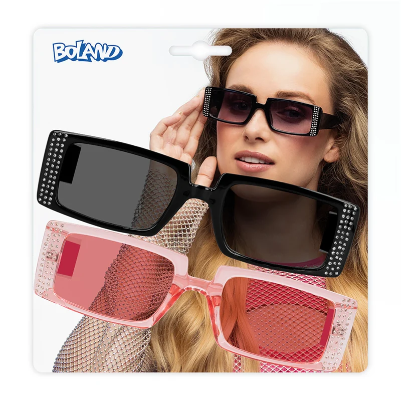 Escape Duo Partybrillen Roze En Zwart