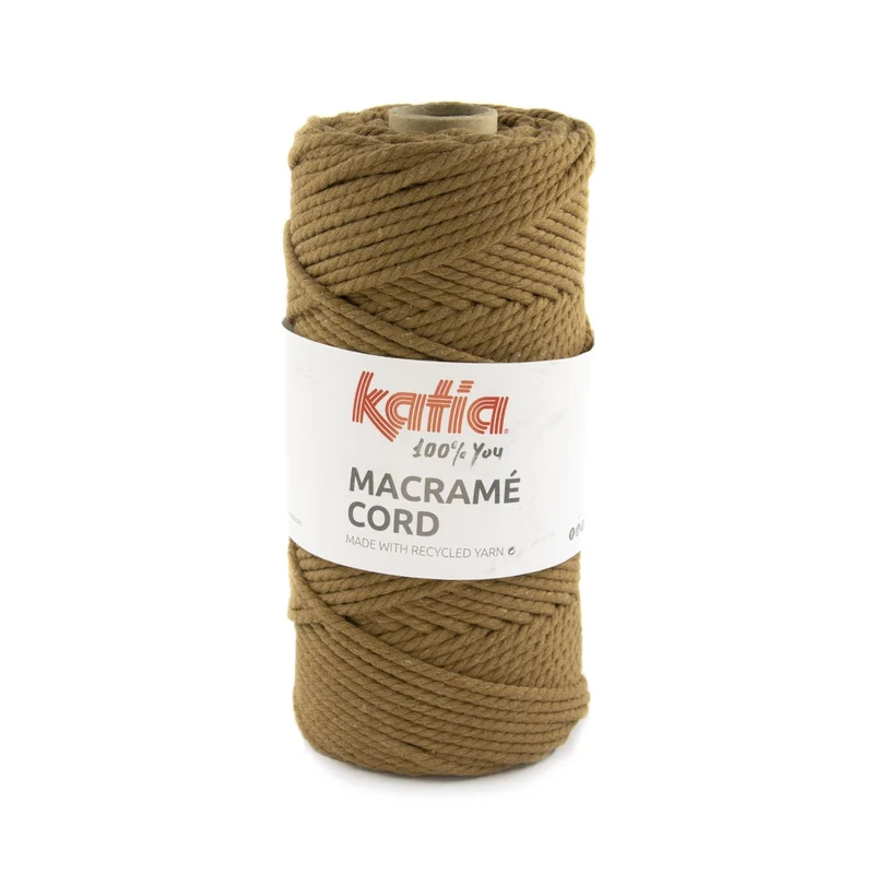 Katia Macramé Cord - naturel bruin 113