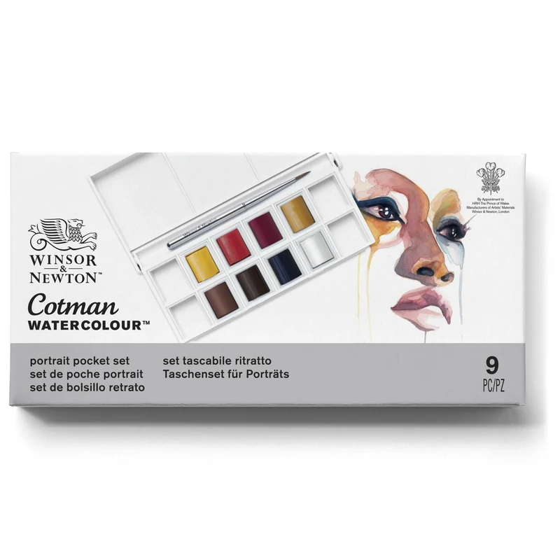 W&N Cotman Watercolour - pocketbox - portrait