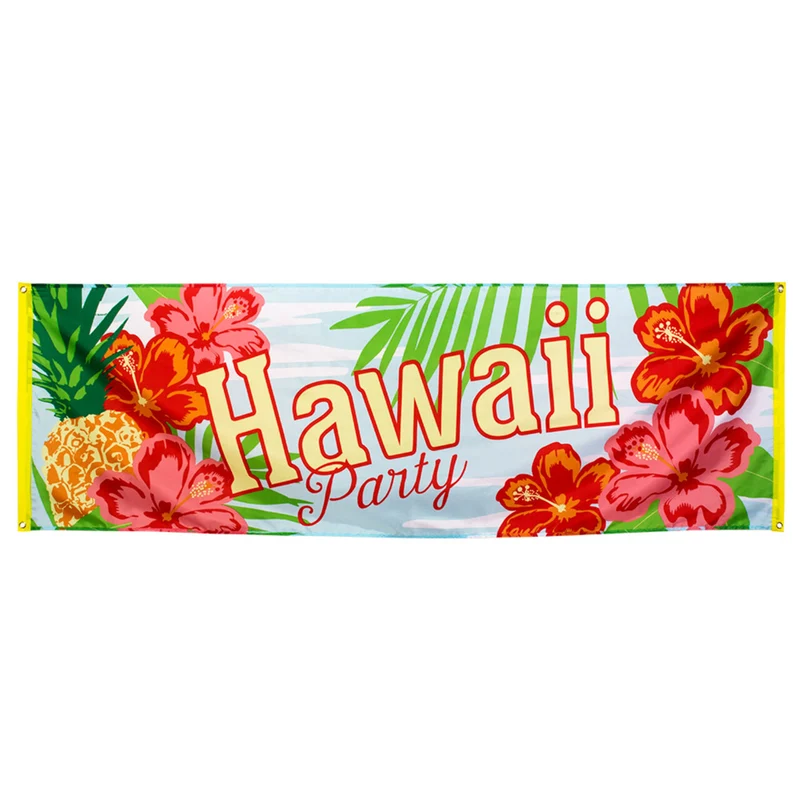 Banner Vlag Hawaii Party