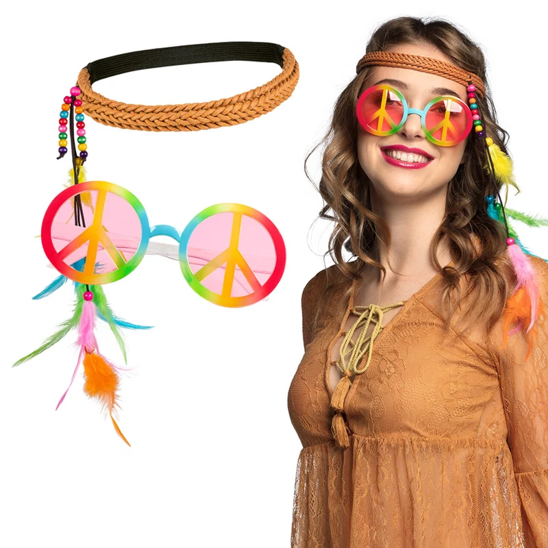 Accessoire Set Hippie Bohemian Peacelover
