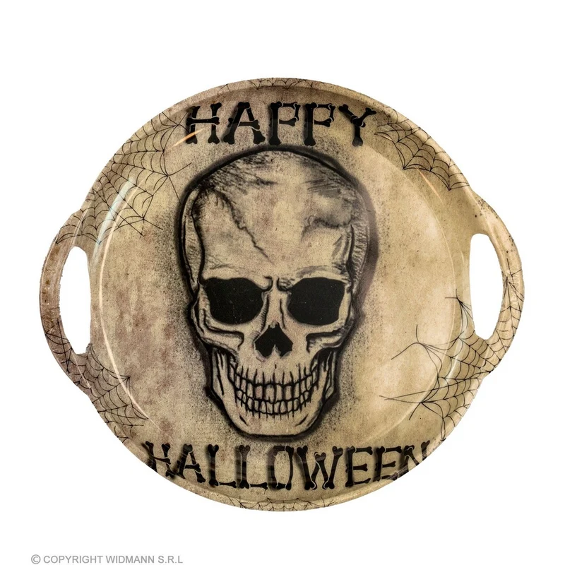Dienblad Happy Halloween Schedel Met Handvaten