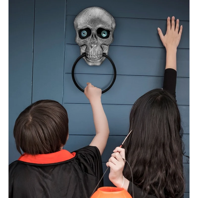 Knock, Knock Schedel Met Licht En Geluid