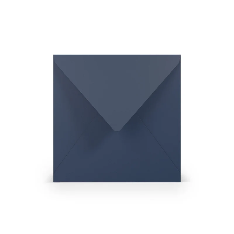 Enveloppen vierkant - 5 stuks - blauw