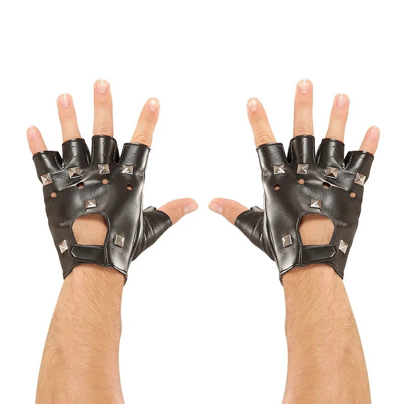 Rocker Handschoenen Met Nagels