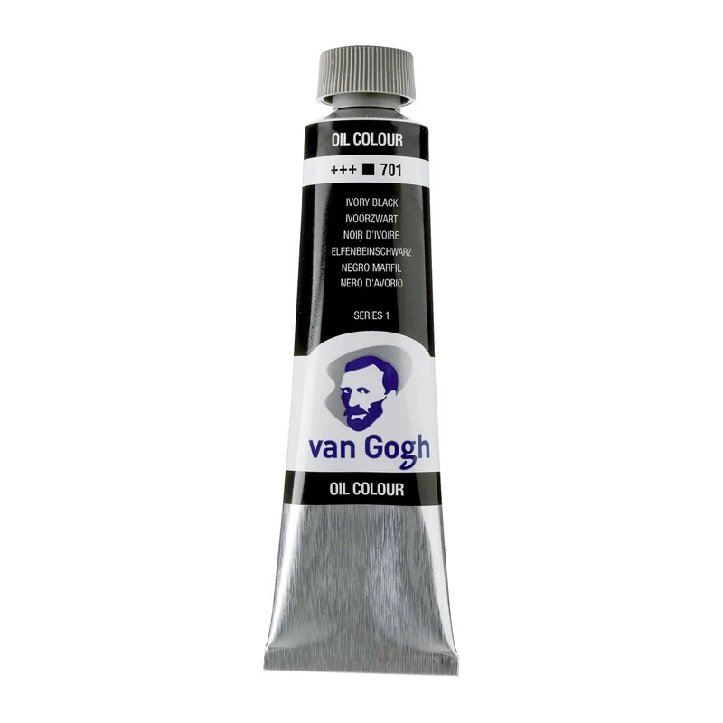 van Gogh olieverf - 40 ml - ivoorzwart 701