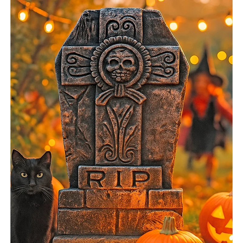 Decoratie Rest In Peace Grafsteen