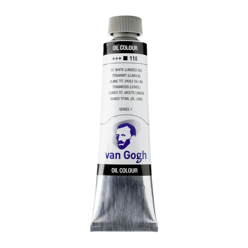 van Gogh olieverf - 40 ml - titaanwit (lijnolie) 118