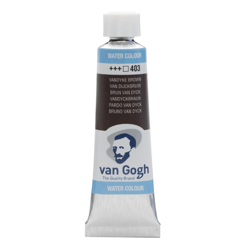 van Gogh aquarelverf - tube - 10 ml - van dijckbruin 403