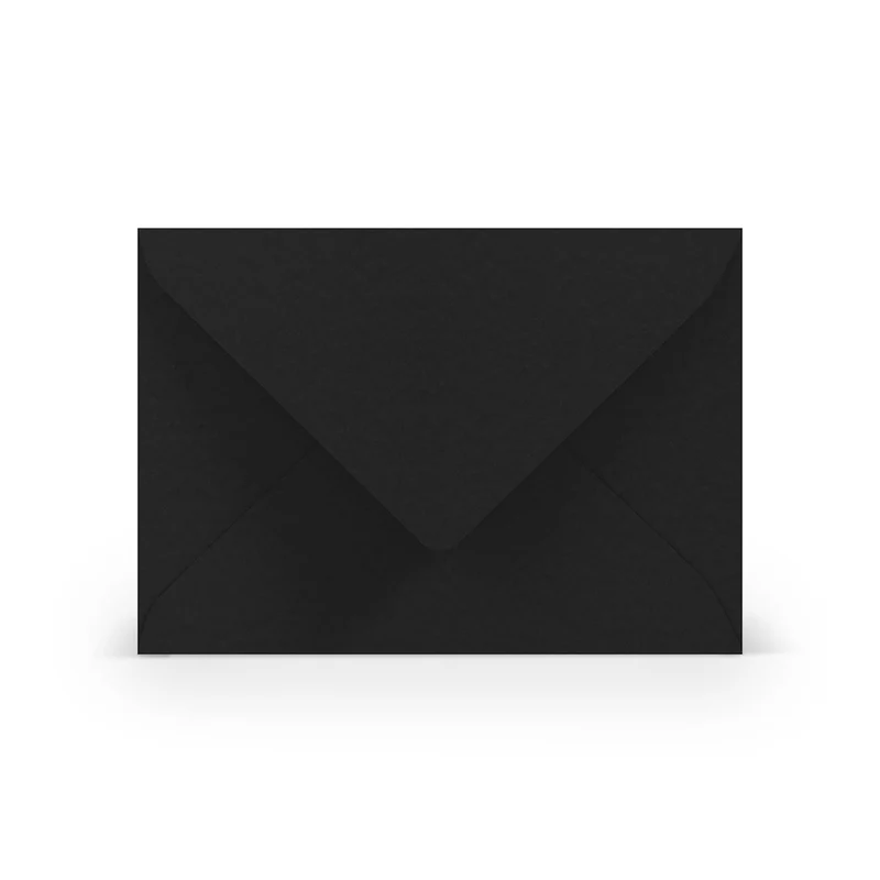 Enveloppen C6 - 5 stuks - zwart