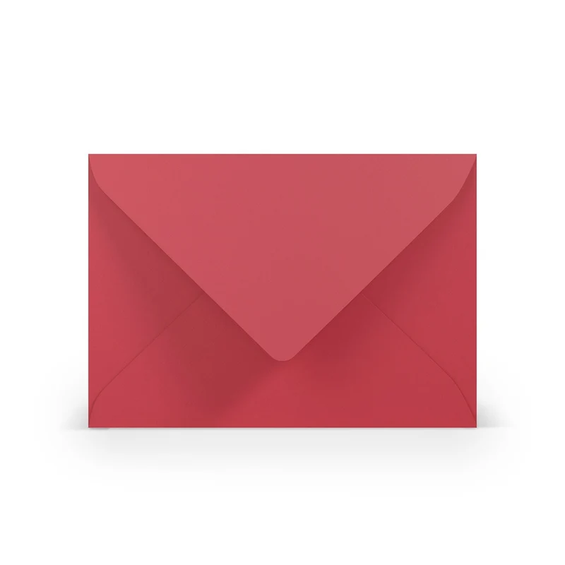 Enveloppen C6 - 5 stuks - rood